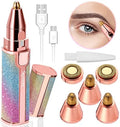 2 In 1 Flawless Eyebrow Hair Remover Stylish & Fashionable Rechargeable